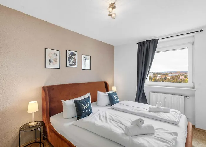 Modernes Mit Aussicht Und Wlan 아파트
