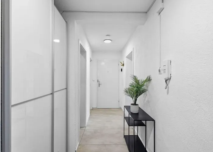 아파트 Modernes Mit Aussicht Und Wlan