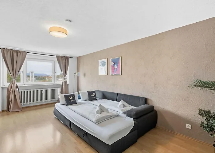 아파트 Modernes Mit Aussicht Und Wlan