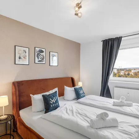 Modernes Mit Aussicht Und Wlan شقة